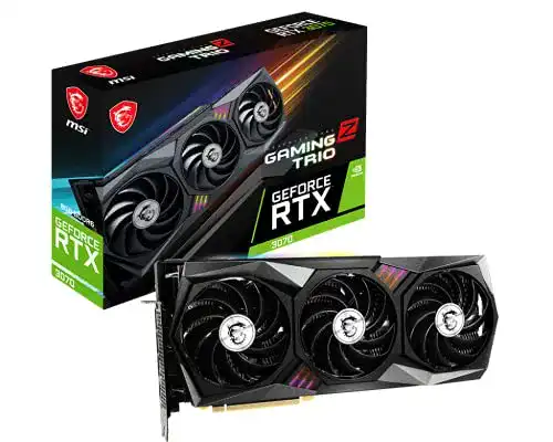 GeForce RTX 3070 MSI GAMING Z TRIO 8G LHR Gaming