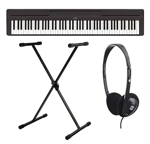 Keyboard (88 Tasten) YAMAHA P-45B Digitalpiano/Stagepiano SET
