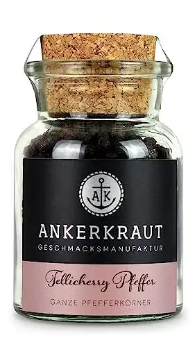 Die beste Tellicherry-Pfeffer Ankerkraut Tellicherry Pfeffer, 70g 2026 Test Bestseller Tellicherry-Pfeffer Ankerkraut Tellicherry Pfeffer, 70g