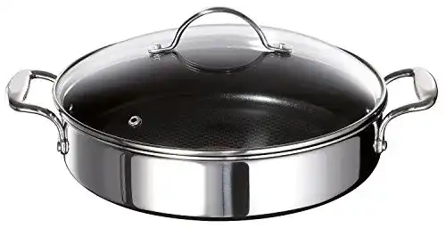 Schmorpfanne mit Deckel Tefal E79071 Jamie Oliver Induction