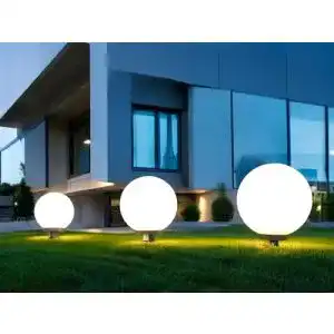 Leuchtkugel Garten Dapo 3X Außen-Garten-Kugel-Leuchte-Lampe