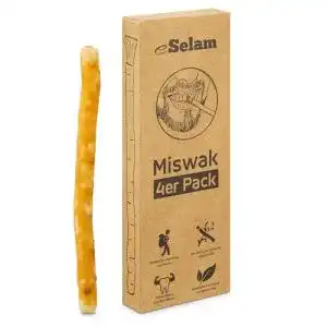 Miswak eSelam 4x Premium, Siwak, Naturzahnbürste