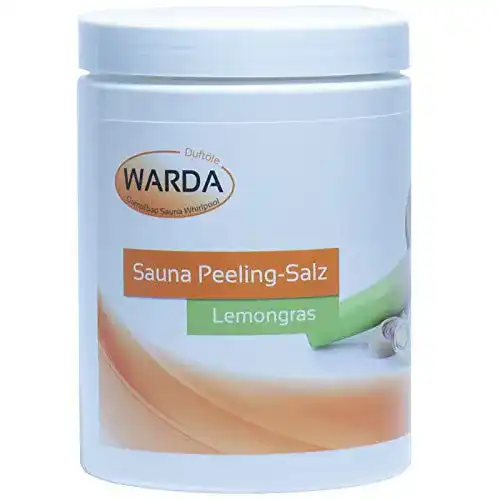 Saunasalz Reko Freizeitbedarf Peelingsalz, 1 Kilo, Lemongras