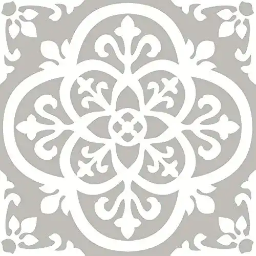 Bodenfliesen FloorPops FP2942 Medina Peel & Stick Vinyl, grau