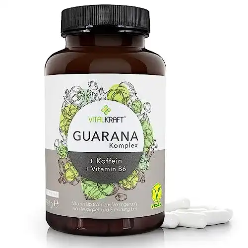 Nahrungsergänzungsmittel gegen Müdigkeit VITALKRAFT Guarana