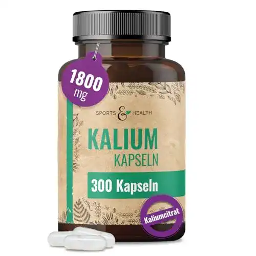 Die beste Kalium CDF Sports & Health Solutions Hochdosiert, 180 Kapseln 2026 Test Bestseller Kalium CDF Sports & Health Solutions Hochdosiert, 180 Kapseln