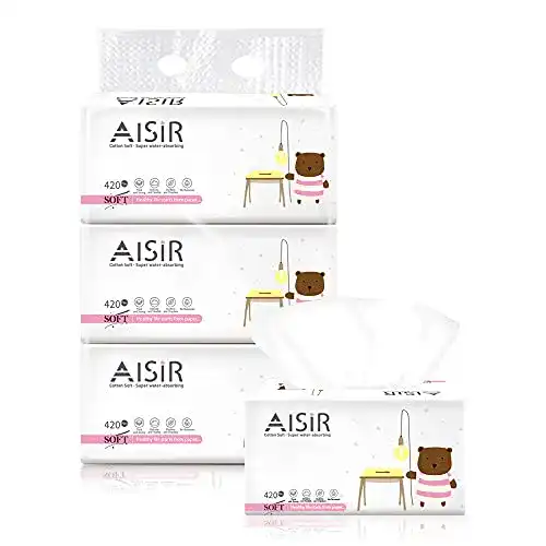 Taschentücher-Box AISIR Kosmetiktücher, 3-lagig, 3er Pack