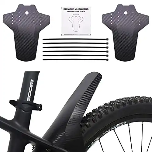 MTB-Mudguard FANGZ 2 Stücke Schutzbleche Mountainbike Mtb