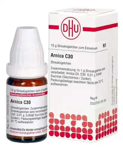 Arnica-Globuli DHU Arnica C30 Streukügelchen, 10 g Globuli