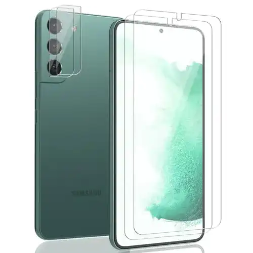 Samsung-Galaxy-S22-Plus-Panzerglas AnnhanT Schutzfolie 2 Stück