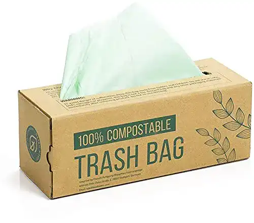 Kompostierbare Müllbeutel Green Maker 150 Beutel, 6 L