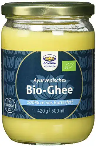 Die beste Ghee Govinda Ayurvedisches Bio-, 420 g 2026 Test Bestseller Ghee Govinda Ayurvedisches Bio-, 420 g