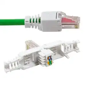 RJ45-Stecker odedo 4er Pack Crimpstecker werkzeugfrei CAT 6