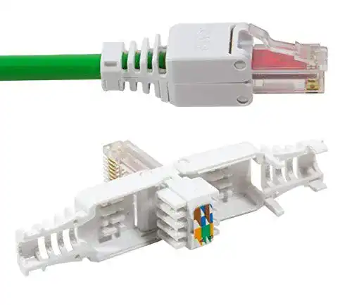 RJ45-Stecker odedo 4er Pack Crimpstecker werkzeugfrei CAT 6