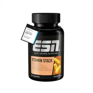 Multivitamin-Tabletten ESN Vitamin Stack, 120 Kapseln