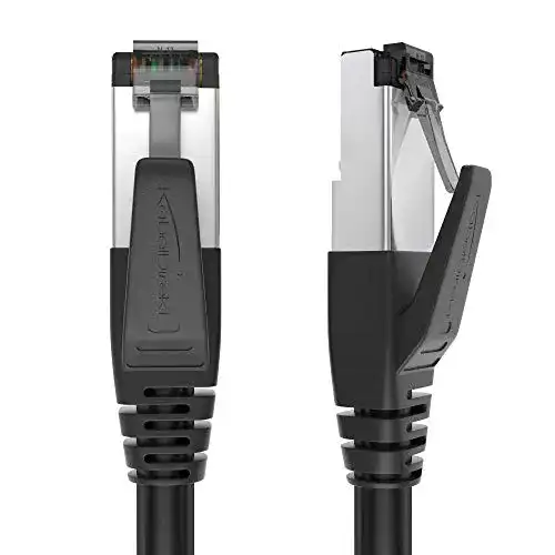 Netzwerkkabel (Cat 8) KabelDirekt, 5m, 40 Gigabit Ethernet