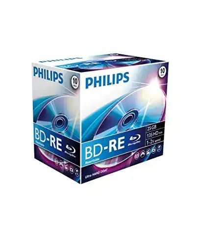 BD-RE Philips Blu-Ray ReWritable 25GB 2X JC (10)