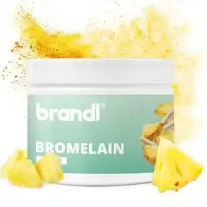 Bromelain hochdosiert Brandl, 60 Stk. Bromelain Kapseln