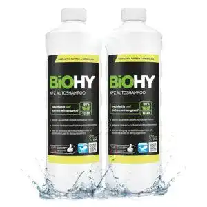 Autoshampoo biologisch abbaubar BIOHY KFZ (2 x 1 Liter)