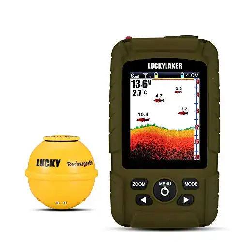 Lucky-Fischfinder LUCKY Tragbarer Sonar Fischfinder