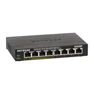 8-Port-Switch Netgear GS308P PoE Switch 8 Port Gigabit Ethernet