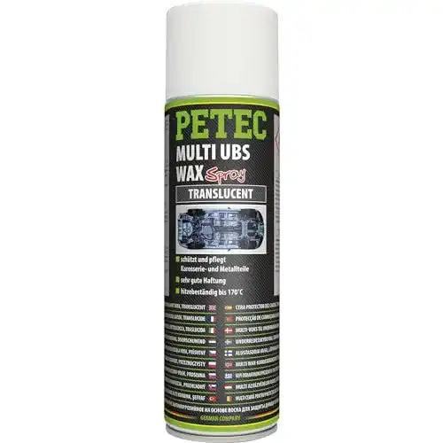 Die beste Unterbodenwachs PETEC MULTI UBS -WAX, TRANSPARENT, 500 ML 2026 Test Bestseller Unterbodenwachs PETEC MULTI UBS -WAX, TRANSPARENT, 500 ML