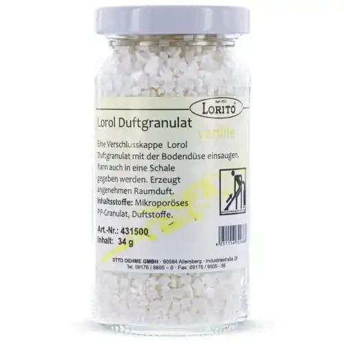 Staubsauger-Deo Lorito Lorol Duftgranulat Vanille