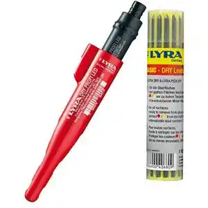 Tieflochmarker vasalat LYRA Dry Profi LED inkl Ersatzminen graphit