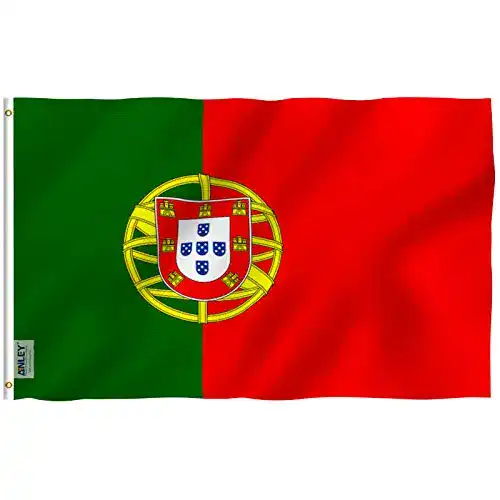 Portugal-Flagge Anley Fly Breeze 3×5 Fuß Portugal Flagge