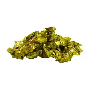 Glückskeks Diamond 50 einzeln in Goldfolie verpackt