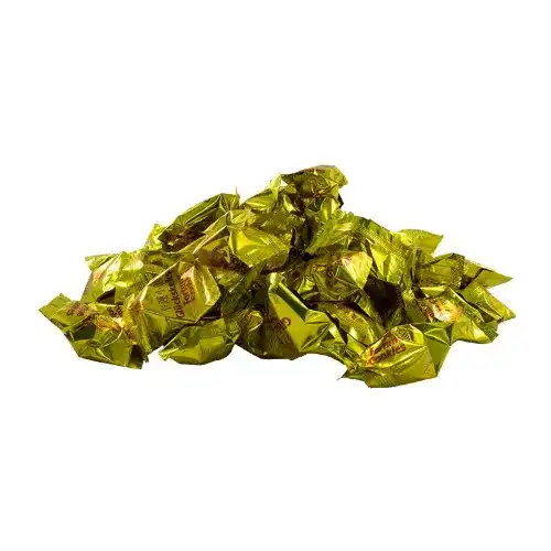 Glückskeks Diamond 50 einzeln in Goldfolie verpackt