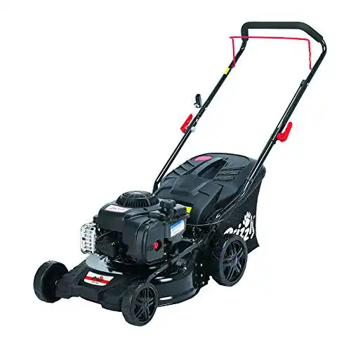 Benzin-Rasenmäher 40 cm Schnittbreite Grizzly Tools, 45l Fangkorb