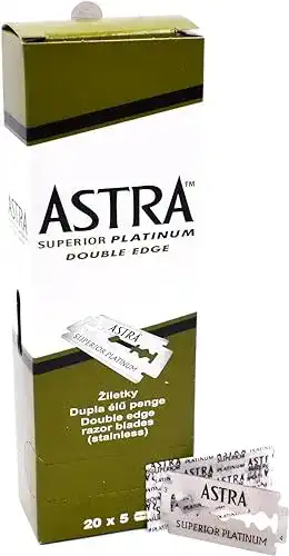 Rasierhobel-Klingen P&G Astra Rasierklingen 100er Pack