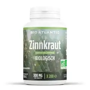 Zinnkraut-Kapseln Bio Atlantic Bio Zinnkraut 400mg, 200 Tabletten