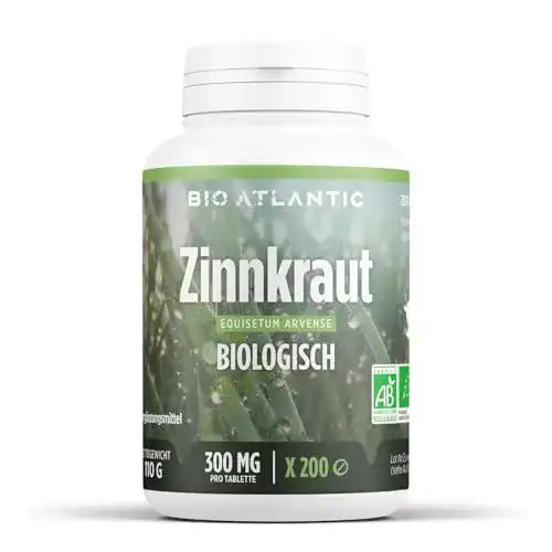 Zinnkraut-Kapseln Bio Atlantic Bio Zinnkraut 400mg, 200 Tabletten