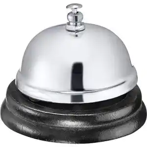 Tischglocke Westmark Rezeptionsglocke, ø 8 cm, Klarer Klang