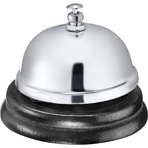 Tischglocke Westmark Rezeptionsglocke, ø 8 cm, Klarer Klang