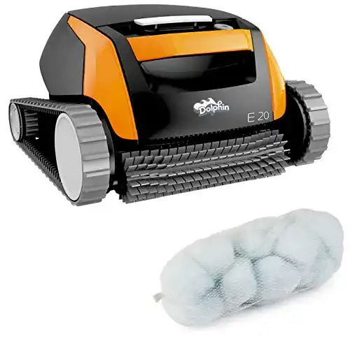 Poolroboter Wand und Boden time4wellness Dolphin E20 Poly Filter