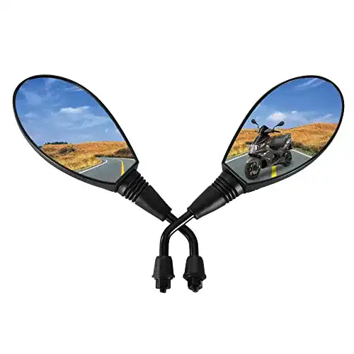 Motorradspiegel GOOFIT Universal 8mm Motorrad Roller