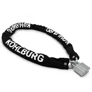 Kohlburg-Fahrradschloss KOHLBURG kurzes 80cm Kettenschloss