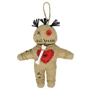 Voodoo-Puppe amscan 847584-55, Größe ca. 22 x 19 cm