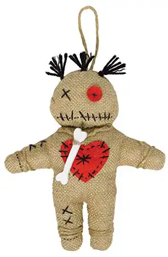 Voodoo-Puppe amscan 847584-55, Größe ca. 22 x 19 cm