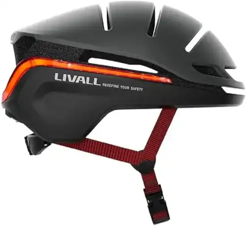 Livall-Helm LIVALL Evo21 Fahrradhelm, schwarz, L 58-62CM