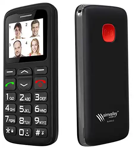 Die beste Simvalley-Handy Simvalley Mobile Komfort-Handy XL-915 V2 2026 Test Bestseller Simvalley-Handy Simvalley Mobile Komfort-Handy XL-915 V2