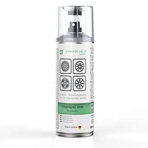 Felgenlack Silber AUPROTEC Lackspray AUPRORIM SOLID Felgensilber