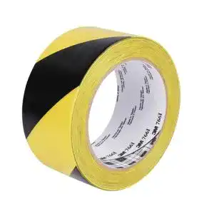 Absperrband gelb-schwarz 3M Gefahren-Markierungs-Klebeband