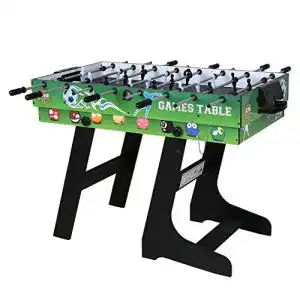 Tischkicker klappbar JH 4 in 1 multifunknierte Tischspiel Tischkiker