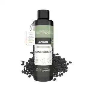 Schwarzkümmelöl Pferd alphazoo Premium, 250ml, kaltgepresst