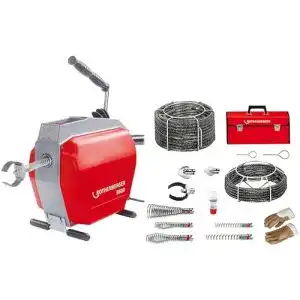 Rohrreinigungsmaschine Rothenberger 19173 R 600″ Set, Rot