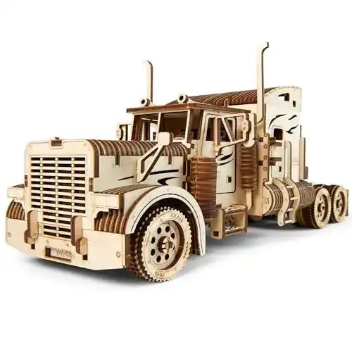 Ugears UGEARS Truck Modellbausatz Schwerer LKW, DIY Holz